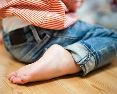Podología infantil en Mimoclinic